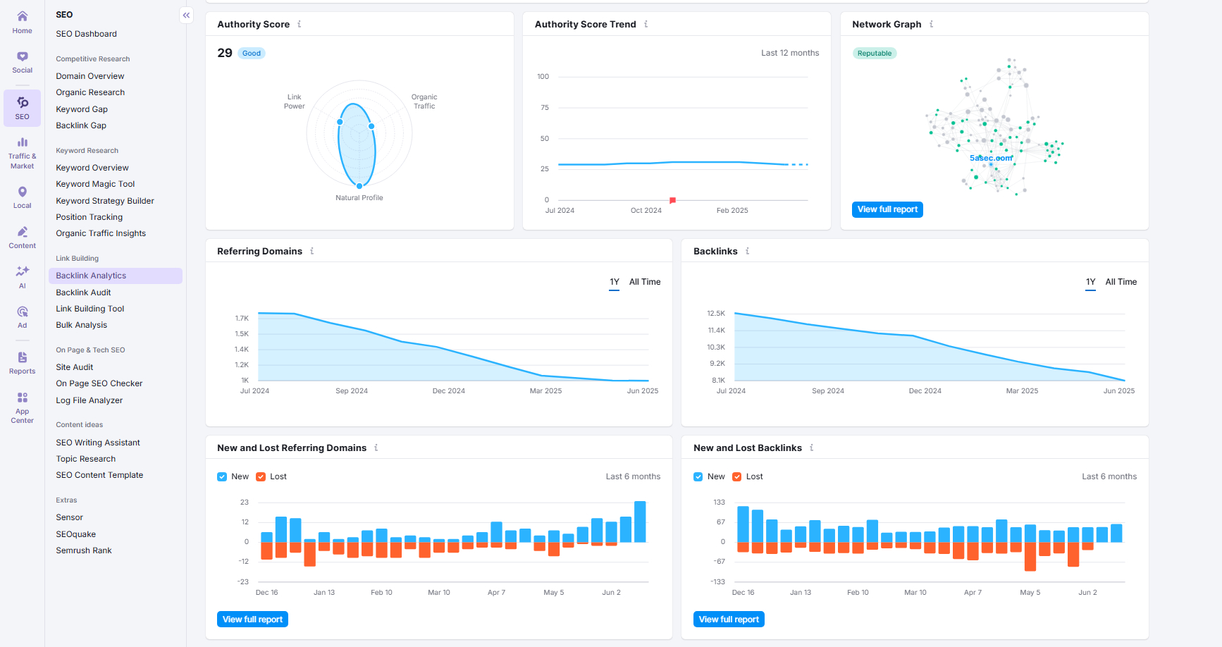 Backlink Audit