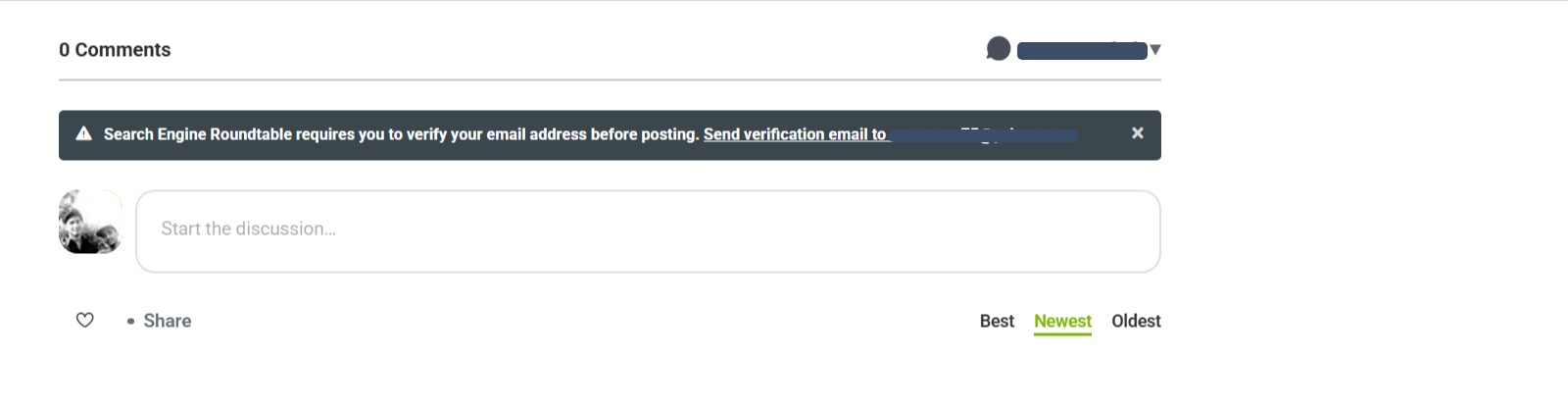 Disqus for commenting community
